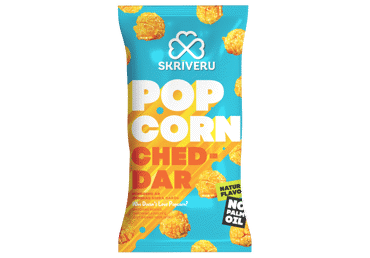 Popkorns ar Čederas sieru SKRĪVERU 50g