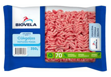 Cūkgaļas kotlešu masa BIOVELA 350g