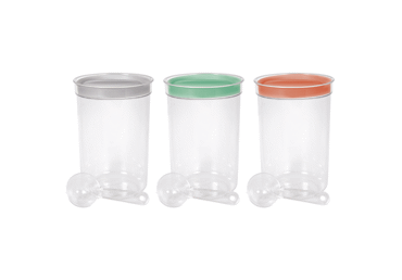 Pārt.trauks apaļš ar karoti CURVER 1,7L