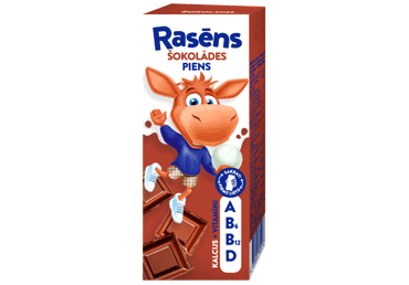Piens RASĒNS šokolādes 1,5% 200ml