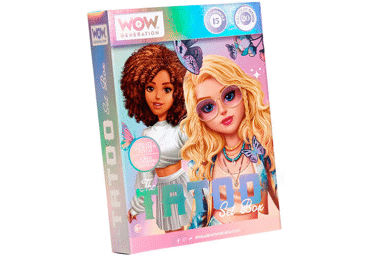 Radošais tetovējumu komplekts WOW GENERATION