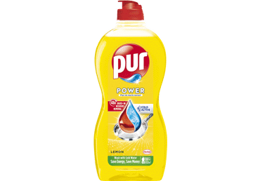 Trauku mazgājamais līdzeklis PUR Lemon 450ml