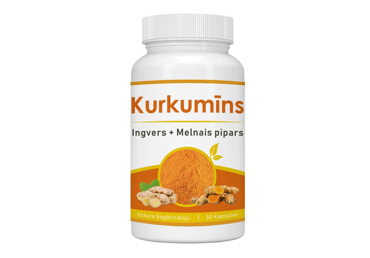 Uztura bagātinātājs Kurkumīns 30gab.