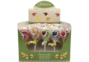 Mājas karamele uz kociņa Mini KARAMEĻU DARBNĪCA 20g - 2