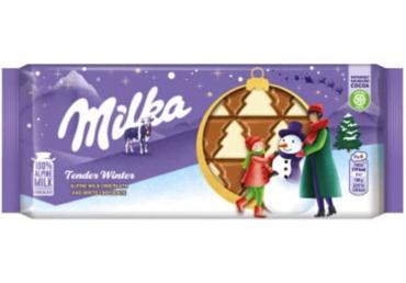Piena šokolāde Tender Winter MILKA 90g