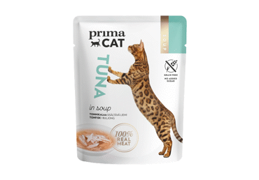 Kons. kaķu bar. PRIMACAT tunča zupa 40g