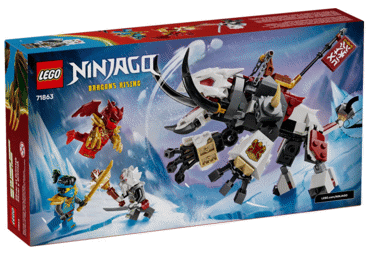 Konstruktors LEGO Zilvars un Grimtaks 71863