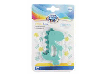 Silikona zobgrauzis jaundzimuš.CANPOL