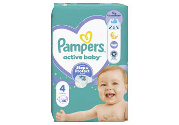 Autiņbiksītes PAMPERS AB S4 9-14kg 46gb.
