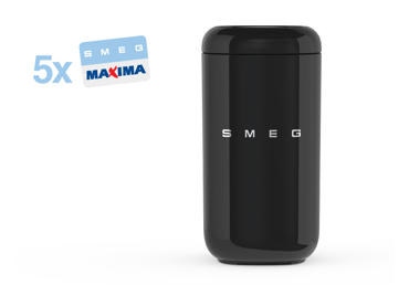 Uzglabāšanas kaste L SMEG  melna