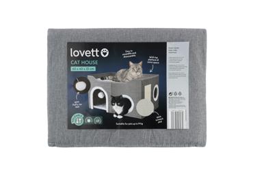 Kaķa māja LOVETT 60x40x33cm - 2