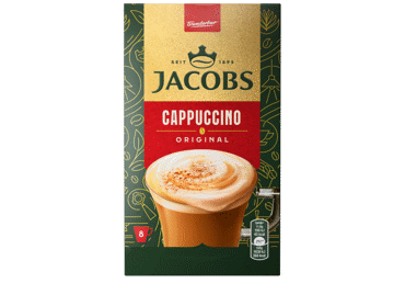 Šķīstošās kafijas dzēriens Cappucino JACOBS 8x11,6g - 1