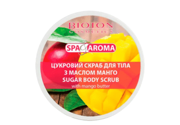 Ķerm.cukura skrubis BIOTON Mango 250ml