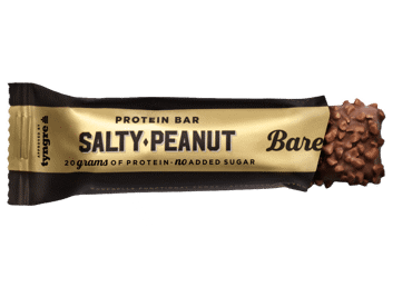 Proteīna batoniņš ar sāļiem riekstiem BAREBELLS 55g - 2