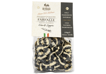 Makaroni DI BARI Farfalle Nero Di Seppia 250g