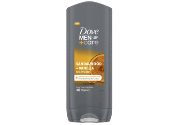Dušas želeja DOVE Men Sandalwood 400ml