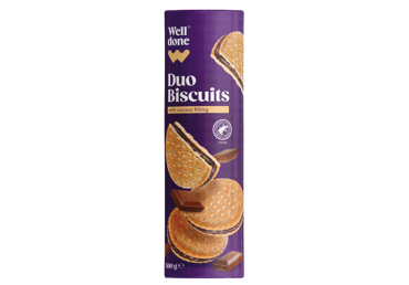 Cepumi ar kakao pildījumu WELL DONE 500g