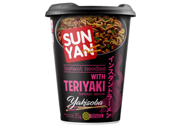 Ātri pagatavojamas nūdeles SUN YAN Yakisoba Teryaki 85g