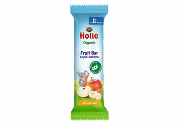BIO batoniņš HOLLE  ābolu banānu 25g