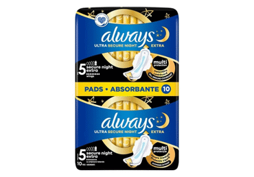 Higiēniskās paketes ALWAYS Ultra Super Night 10gab. - 1