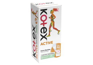 Higiēniskie ieliktnīši KOTEX Active Ultra Slim 48gb.