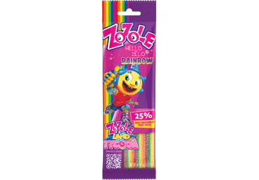 Želejkonfektes ZOZOLE Rainbow 75g