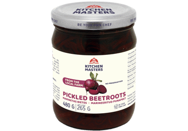 Marinētas bietes KITCHEN MASTERS 480g
