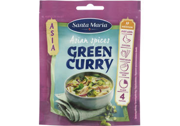 Garšviela ar zaļo kariju SANTA MARIA 40g