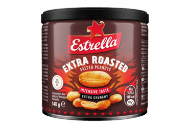 Ekstra gr.rieksti ESTRELLA ar sāli 140 g