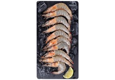 Garneles neapstrādātas atkausētas 70/80 WELL DONE 300g - 2