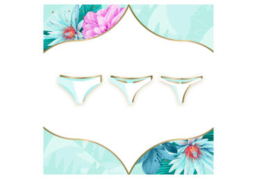 Ikdienas ieliktnīši DISCREET Waterlilly 52gab. - 2