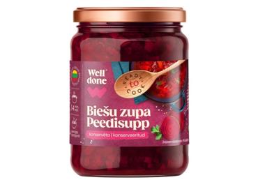 Biešu zupa WELL DONE 480g