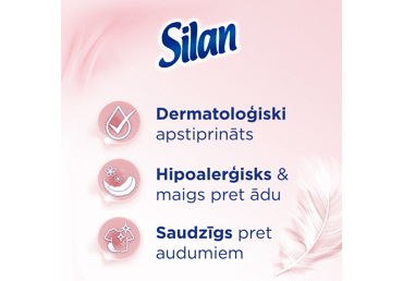 Veļas mīkstinātājs SILAN Sensitive 50m.r.1,1L - 2