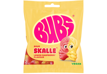Želejas konfektes citronu un aveņu BUBS 155g
