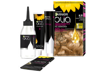 Matu krāsa GARNIER OLIA 8.31 - 2