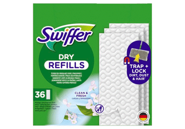 Sausās grīdas lupatas SWIFFER 36gab.