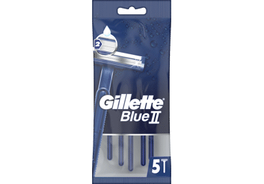 Vienr.skuvekļi GILLETTE BLUE II 5gab. - 1
