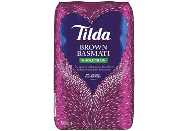 Pilngraudu brūnie rīsi TILDA 500g
