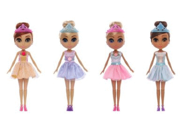 Lelle balerīna LITTLE BEBOPS, 25,4 cm - 2