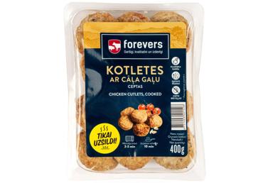 Ceptas cāļa gaļas kotletes FOREVERS 400g
