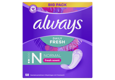 Ikdienas ieliktn.ALWAYS Normal Deo 58gb. - 1