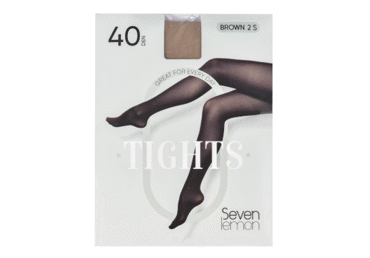 Sieviešu zeķbikses SEVEN LEMON brūnas 40den 5