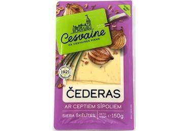Siers ar ceptiem sīpoliem CESVAINE šķēlītes 150g