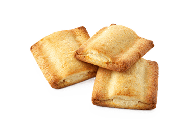 Smilšu mīklas kvadrātiņš ar biezpienu 65g - 2