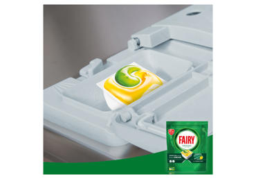 Trauku mazgāšanas kapsulas FAIRY All in One Lemon 56gb. - 3