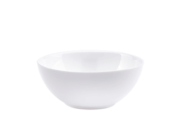 Bļoda balta stikla ILAJA Simple 18cm