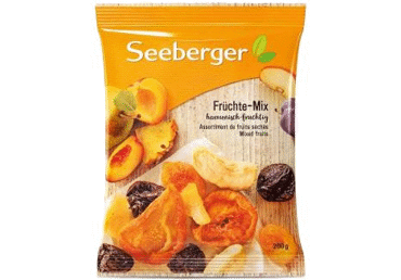 Žāvētu augļu maisījums SEEBERGER 200g