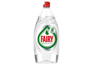 Trauku mazgāšanas līdzeklis FAIRY Pure&Clean 900ml
