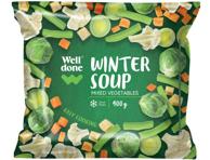 Saldēti dārzeņi Ziemas zupa WELL DONE  400g
