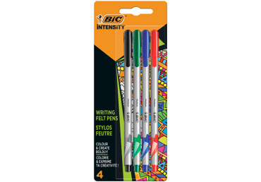 Flomāsteri BIC Intensity 4gab.